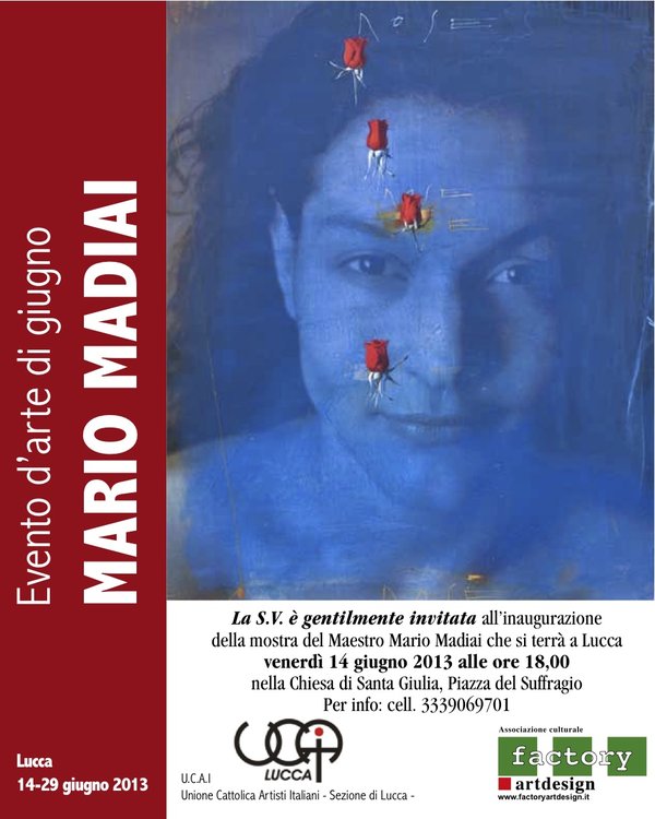 Mario Madiai in mostra a Lucca